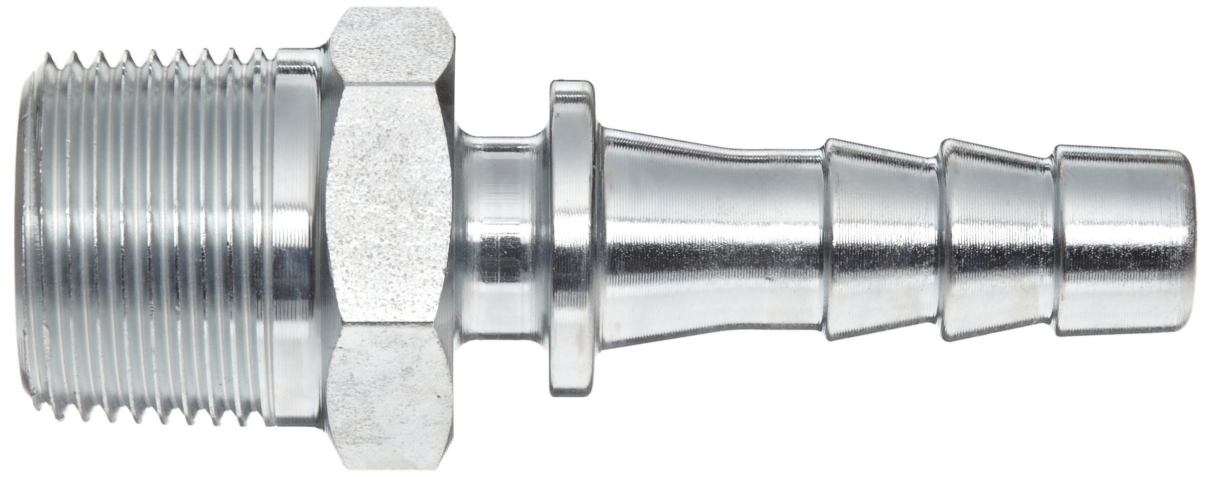 Dixon Boss MS Serie Stahl Schlauch Armatur, Vorbau, NPT Stecker X Schlauch ID Stacheldraht, 3/4 Inches NPT Male x 1/2 Inches Hose ID, 1