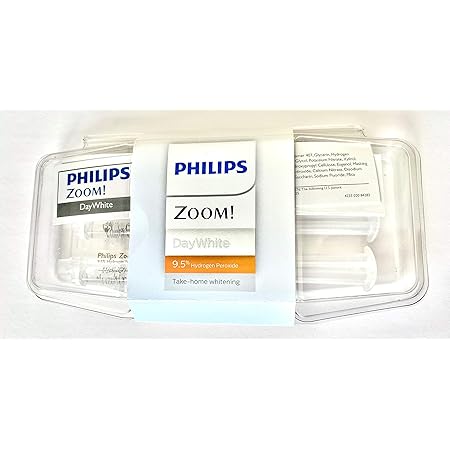 Zoom DayWhite 9.5% Hydrogen Peroxide Teeth Whitening Gel 3 syringes