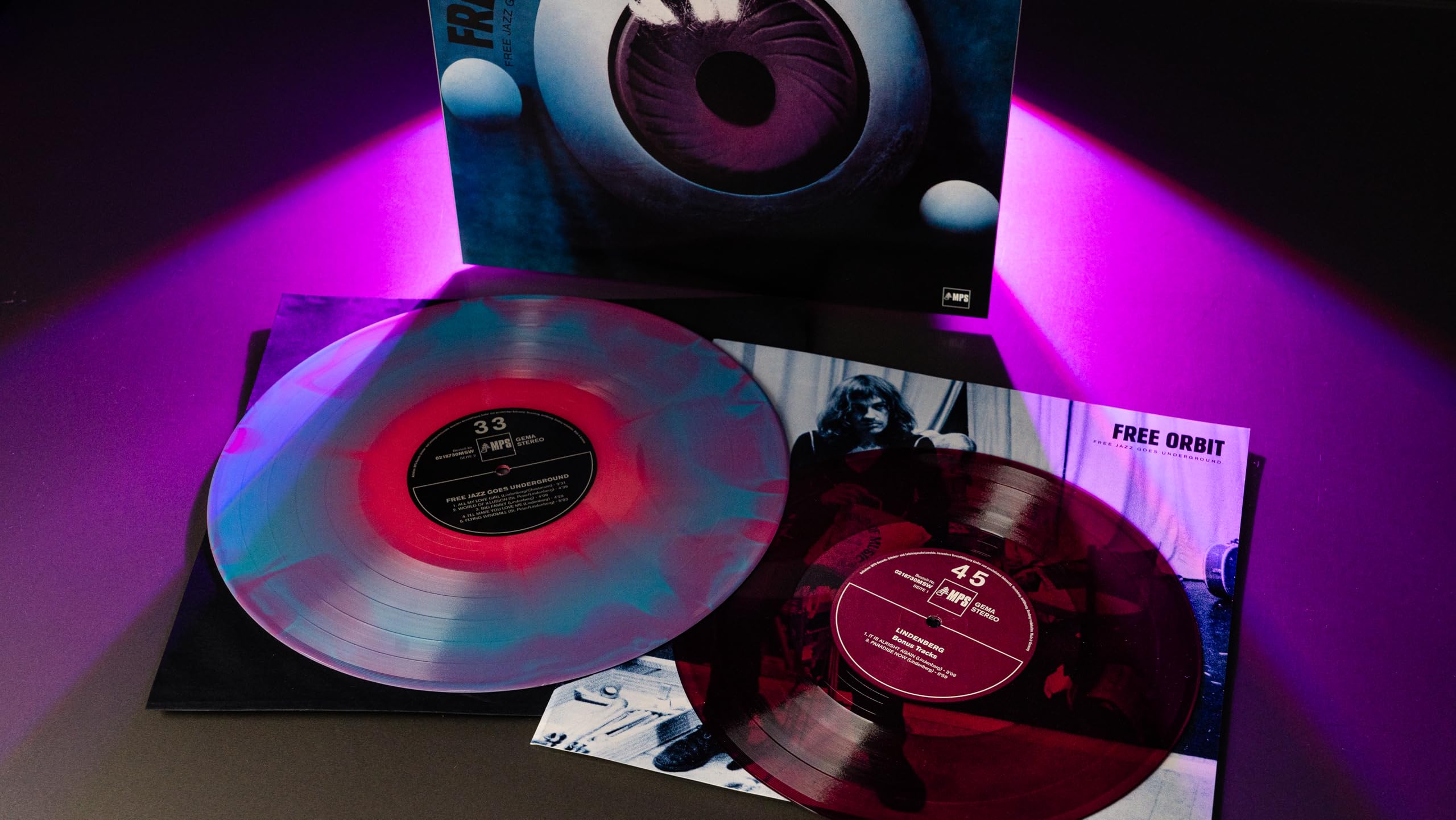 Free Jazz Goes Underground (feat. Udo Lindenberg / Ltd. Ink Spot LP + Coloured 10" LP)