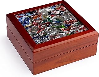3dRose Aluminum cans, recycling industry, Boise, Idaho - US13 DFR0524 - David R. Frazier, Jewelry Box jb-90011-1