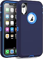 Vista 16 de MXX Compatible con iPhone XR, 3 capas súper protectoras, cuerpo resistente, resistente, a prueba de golpes y polvo, diseñada para Apple Xr funda