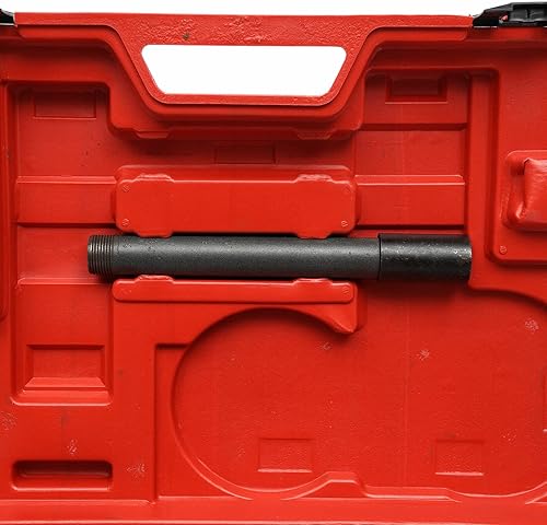 Miniatura 4 de Juego de troqueles de trinquete de 7 tamaños de 3/8 a 2 pulgadas con mango de rosca, caja de almacenamiento de herramientas, kit de herramientas