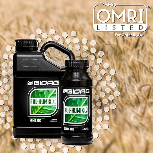 Miniatura 2 de BioAg Ful-Humix - Acondicionador de suelo de ácido húmico orgánico líquido (1 galón) (FH-L-9999)