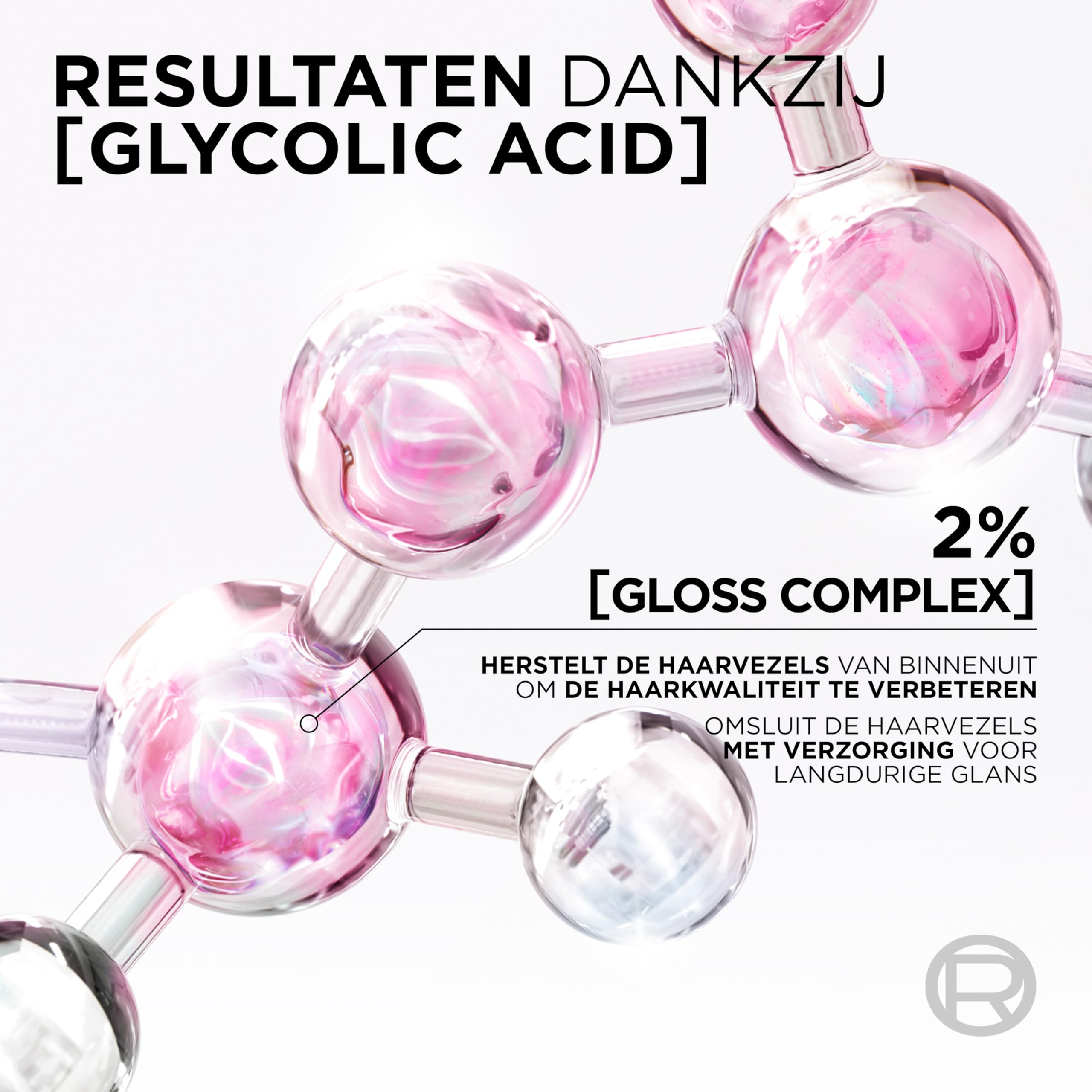 L'Oréal Paris Elvive Glycolic Gloss Shampoo – do włosów matowych, porowatych, z kwasem glikolowym do błyszczących włosów, 6 x 200 ml