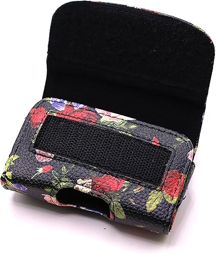 Miniatura 3 de Funda de diseño pintado para el cuidado de la diabetes en tándem bomba de insulina tSlim X2 (horizontal-negro-rosa)