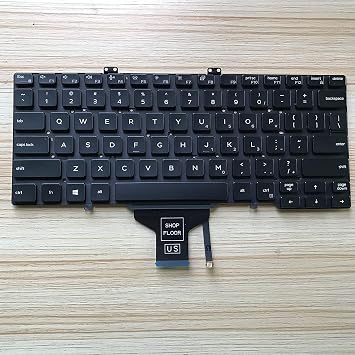 Original New for Dell Latitude 7400 RN86F 0RN86F US English Keyboard Backlit Not for DELL Latitude 7400 2-in-1
