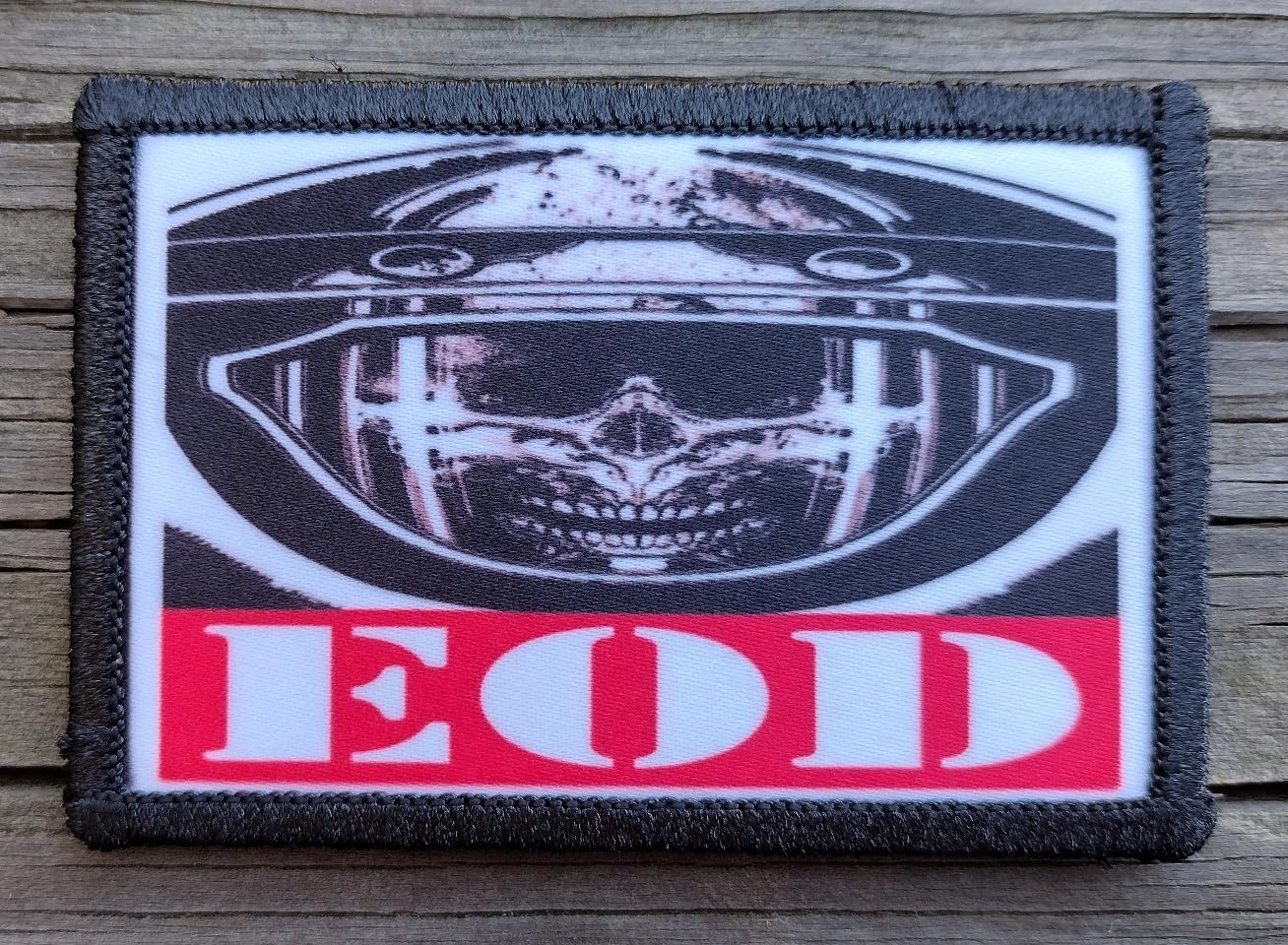 EOD Bomb Squad Moral Patch Hook and Loop Army Military Custom Tactical 2A Gear