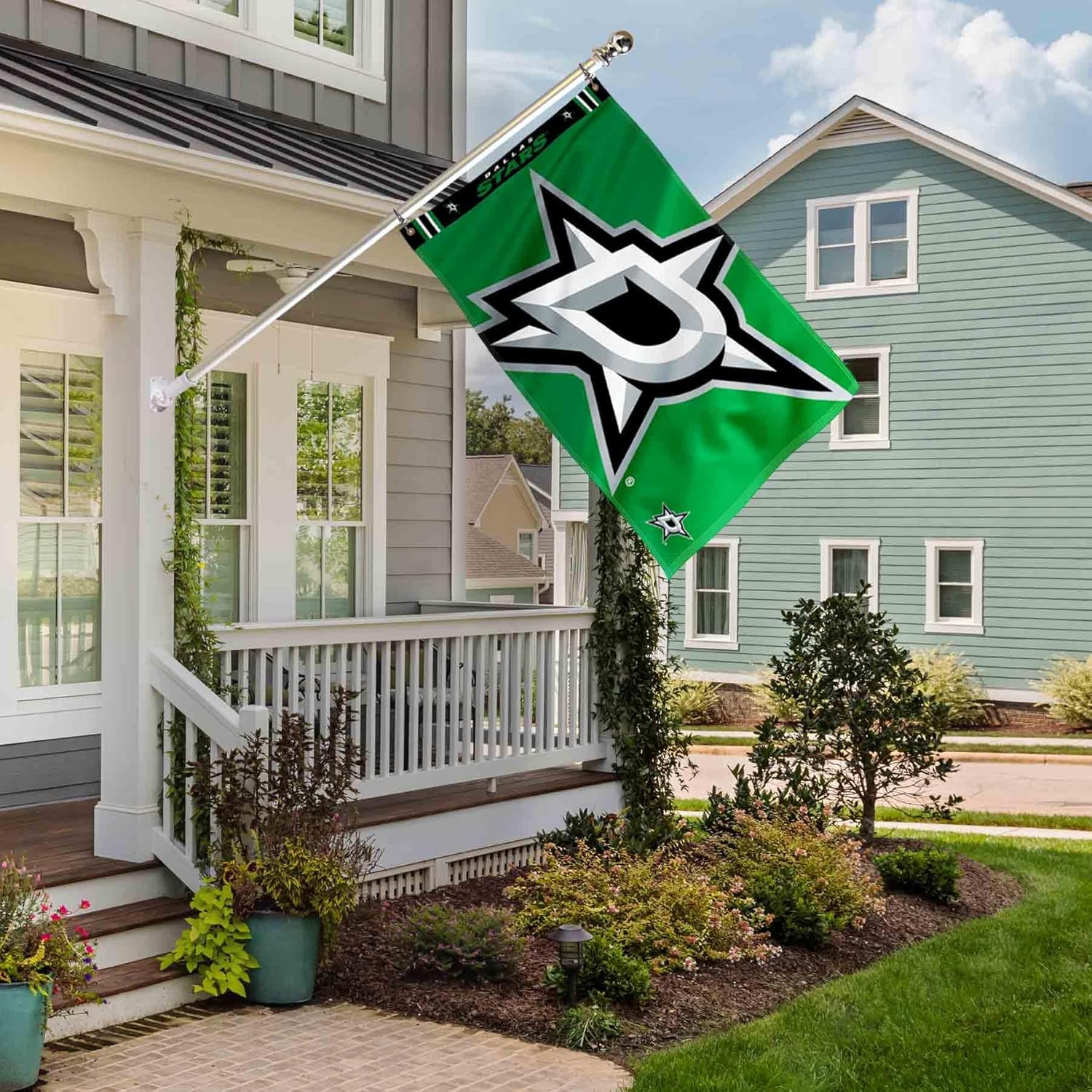 WinCraft Dallas Stars Printed Header 3x5 Premium Banner Flag - Image 5