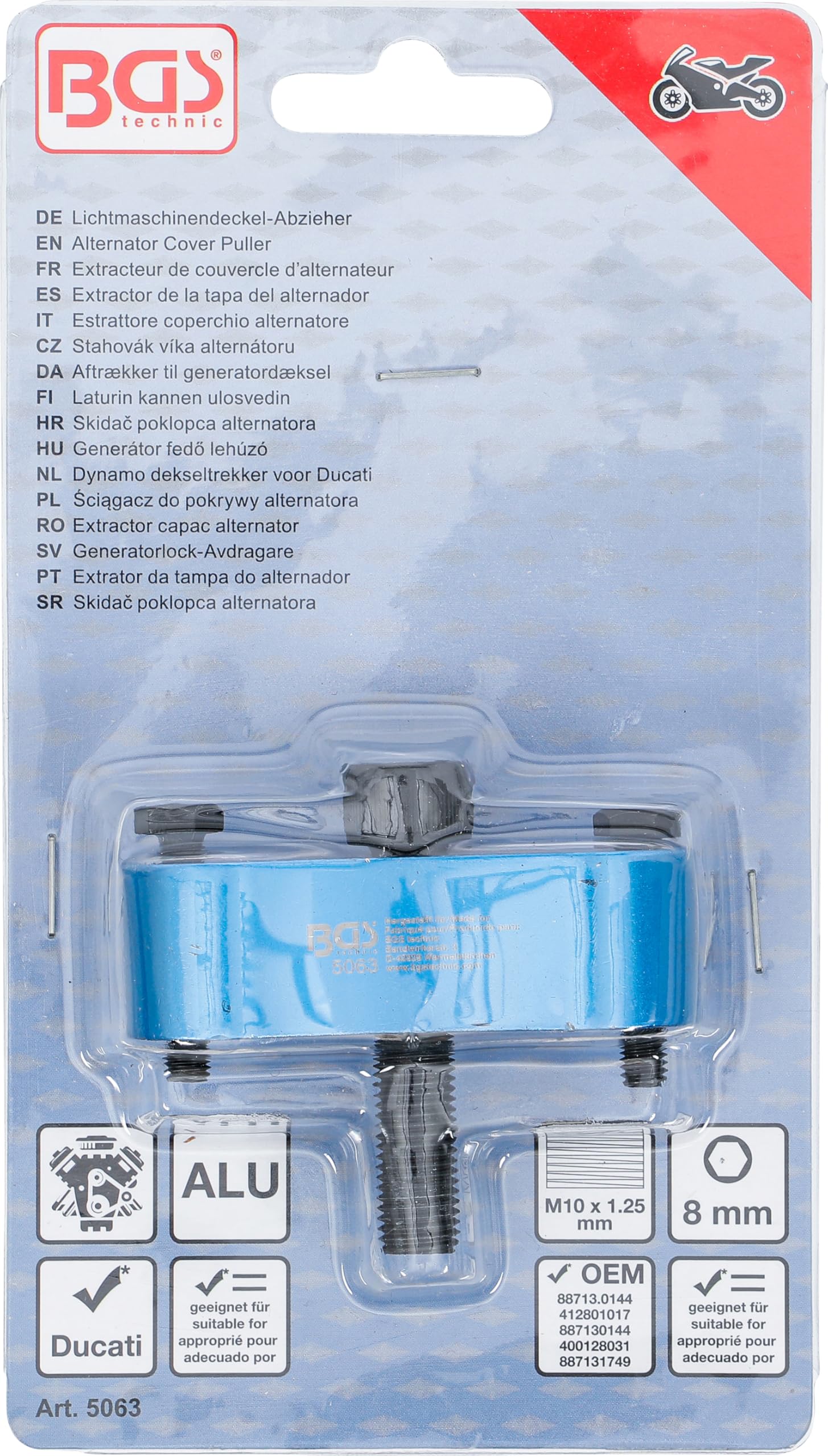 BGS 5063 | Estrattore coperchio alternatore | per Ducati