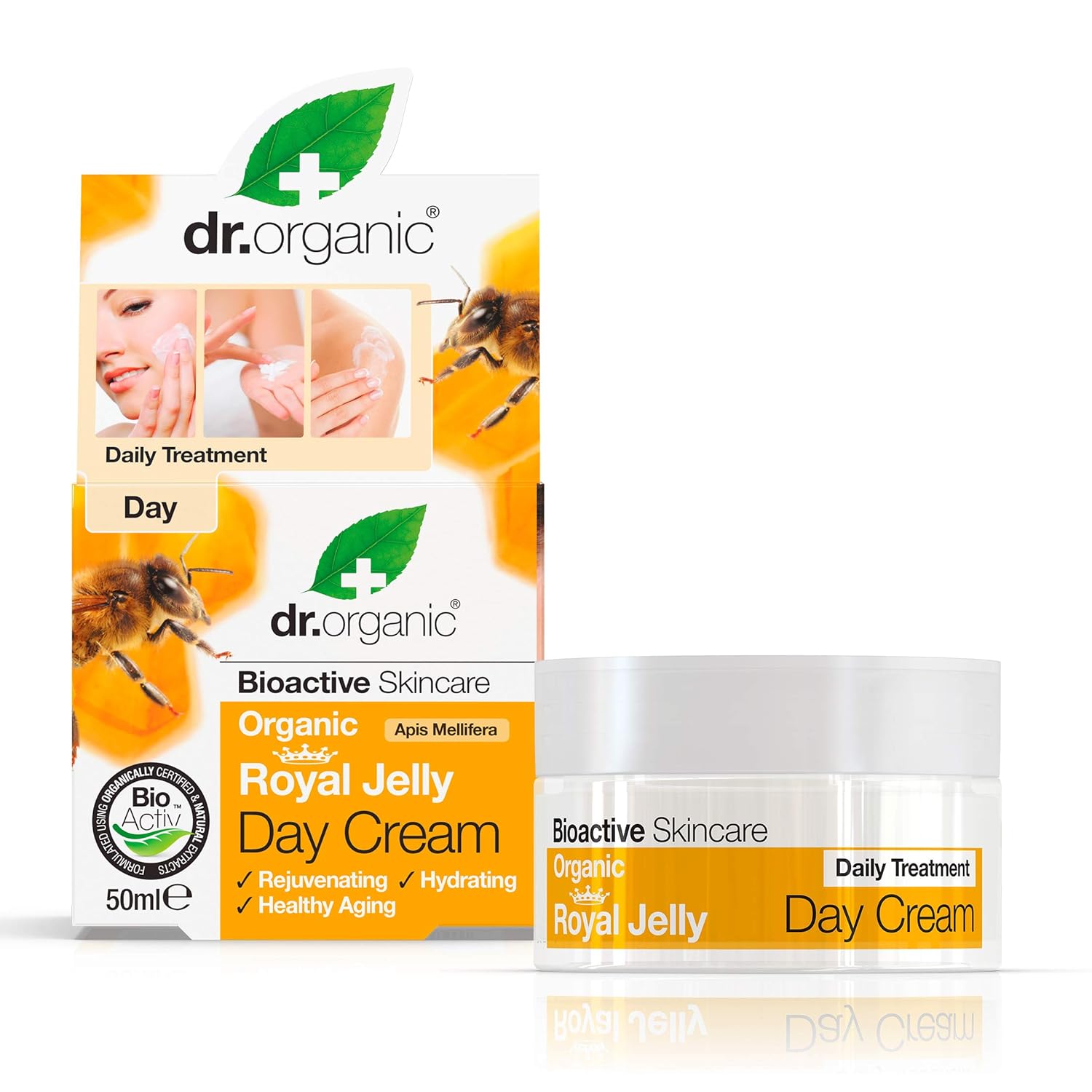 Dr Organic Royal Jelly Day Cream 50ml by Dr. Organic Beauty & Personal Care
