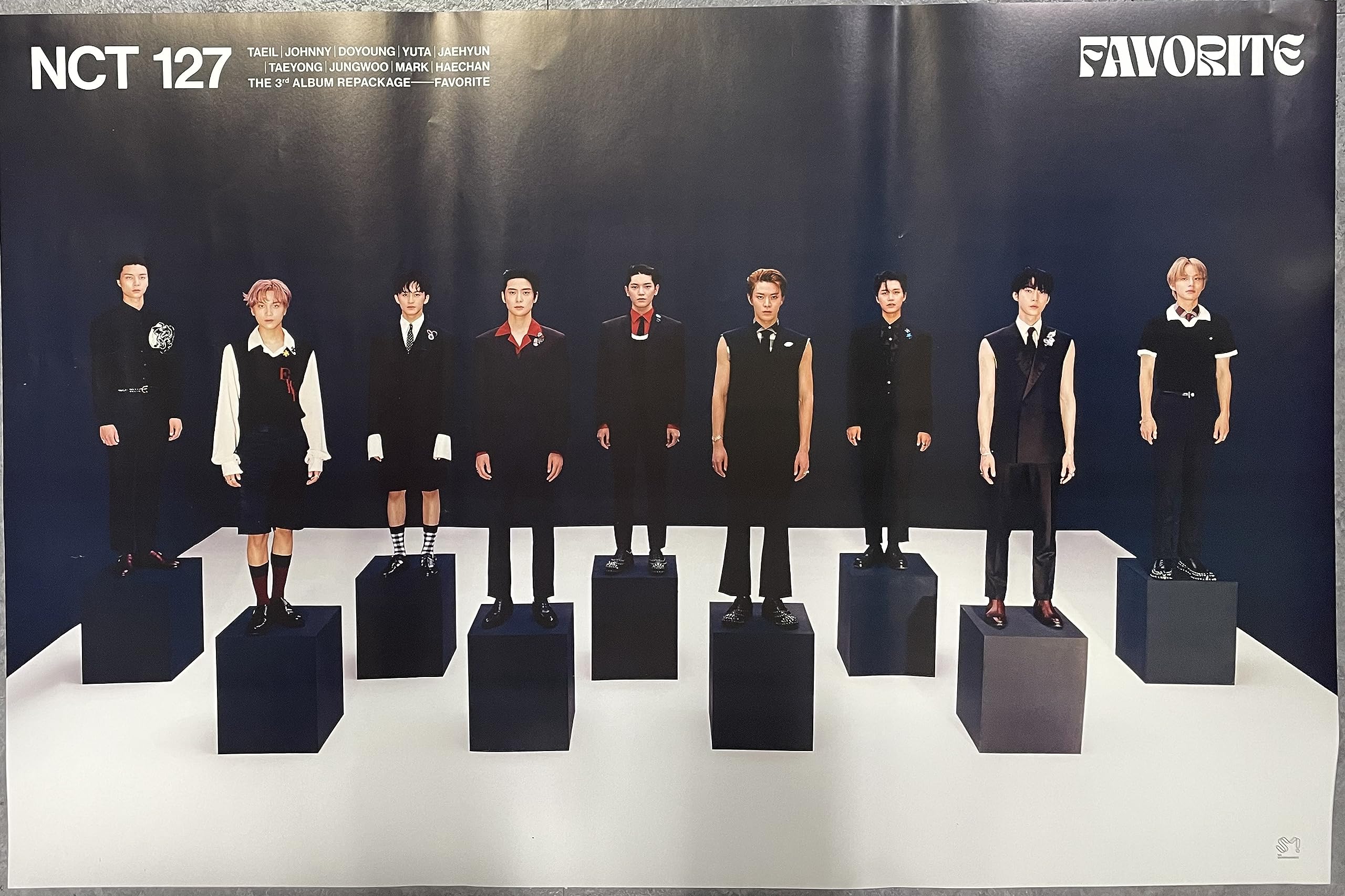 Amazon.com: NCT 127 - Favorite album Official Unfolded Poster in 