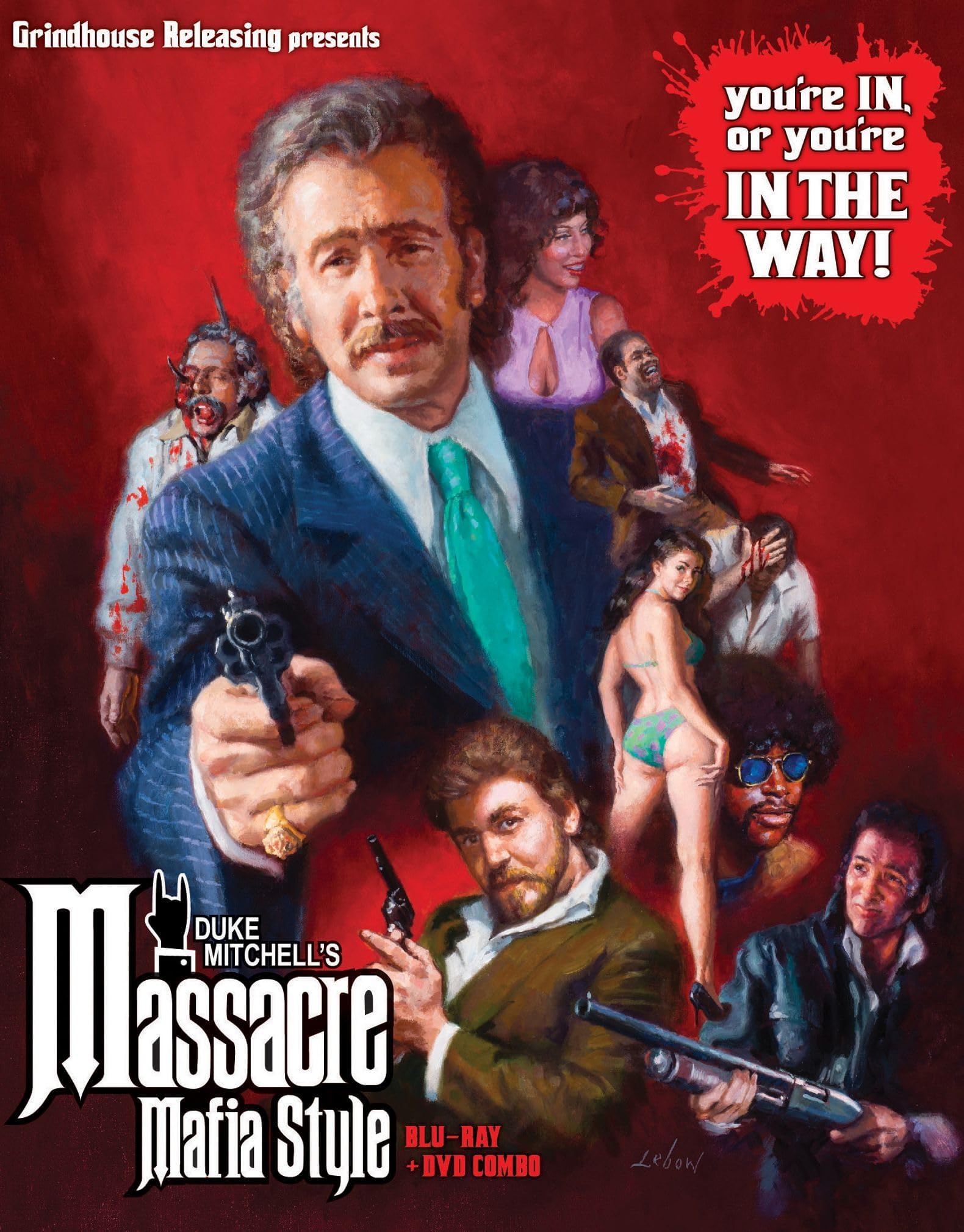 Massacre Mafia Style Blu-ray + DVD Combo