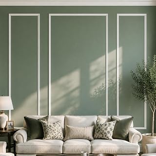 SMARTSTANDARD Precut Wall Molding Kit, Ready to Assemble, 3 Frames, Style1
