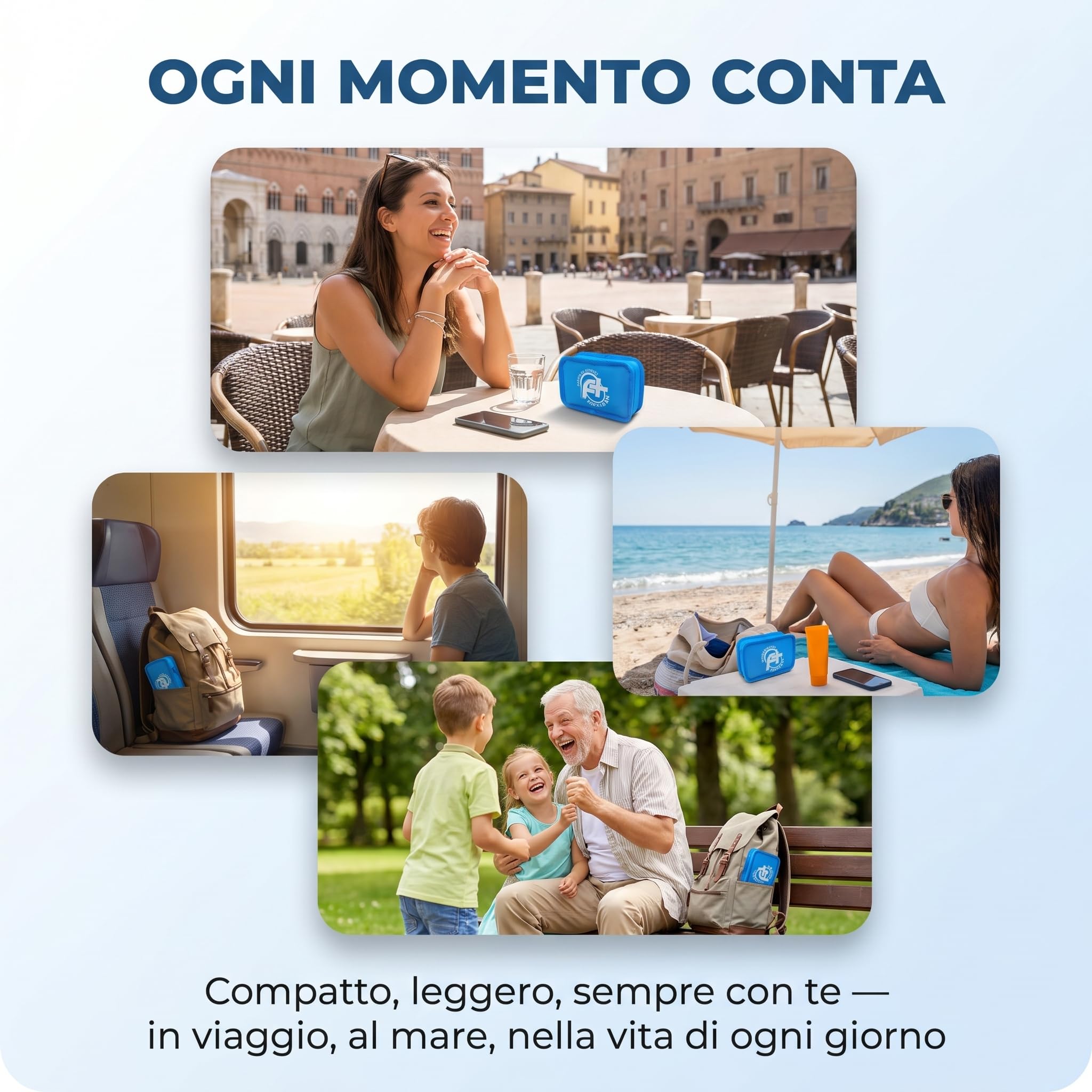Borsa termica per Insulina con doppia Gelatina Refrigerante ad alto isolamento termico Borsa per Diabetici da Viaggio, Custodia Isotermica Trasporto Penne Insulina Compatta e Portatile per Estate Spia