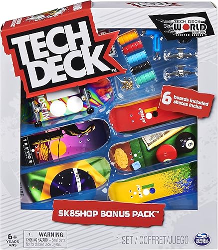 Miniatura 4 de Paquete de bono Sk8shop de Tech Deck los estilos varían
