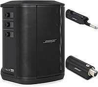 Vista 1 de Sistema PA multiposición Bose S1 Pro+ con micrófono y transmisores inalámbricos para instrumentos