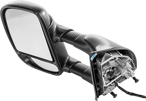 Miniatura 5 de Dependable Direct Espejo de remolque del lado del pasajero se adapta a Ford Super Duty F-250, F-350 1999-2003 con textura sin calefacción, ajuste de