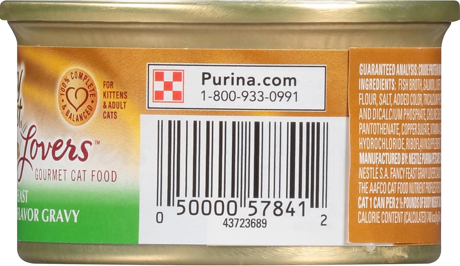 Purina Fancy Feast Gravy Lovers Beef Feast Food, 24 By 3 Oz.