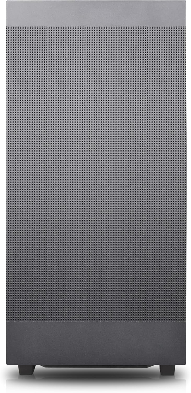 Rosewill Helium Flow Black Mid Tower Computer Gaming Case, Mesh Panel, ATX, Tool-Less, High-Airflow, 1x 120mm PWM Fan