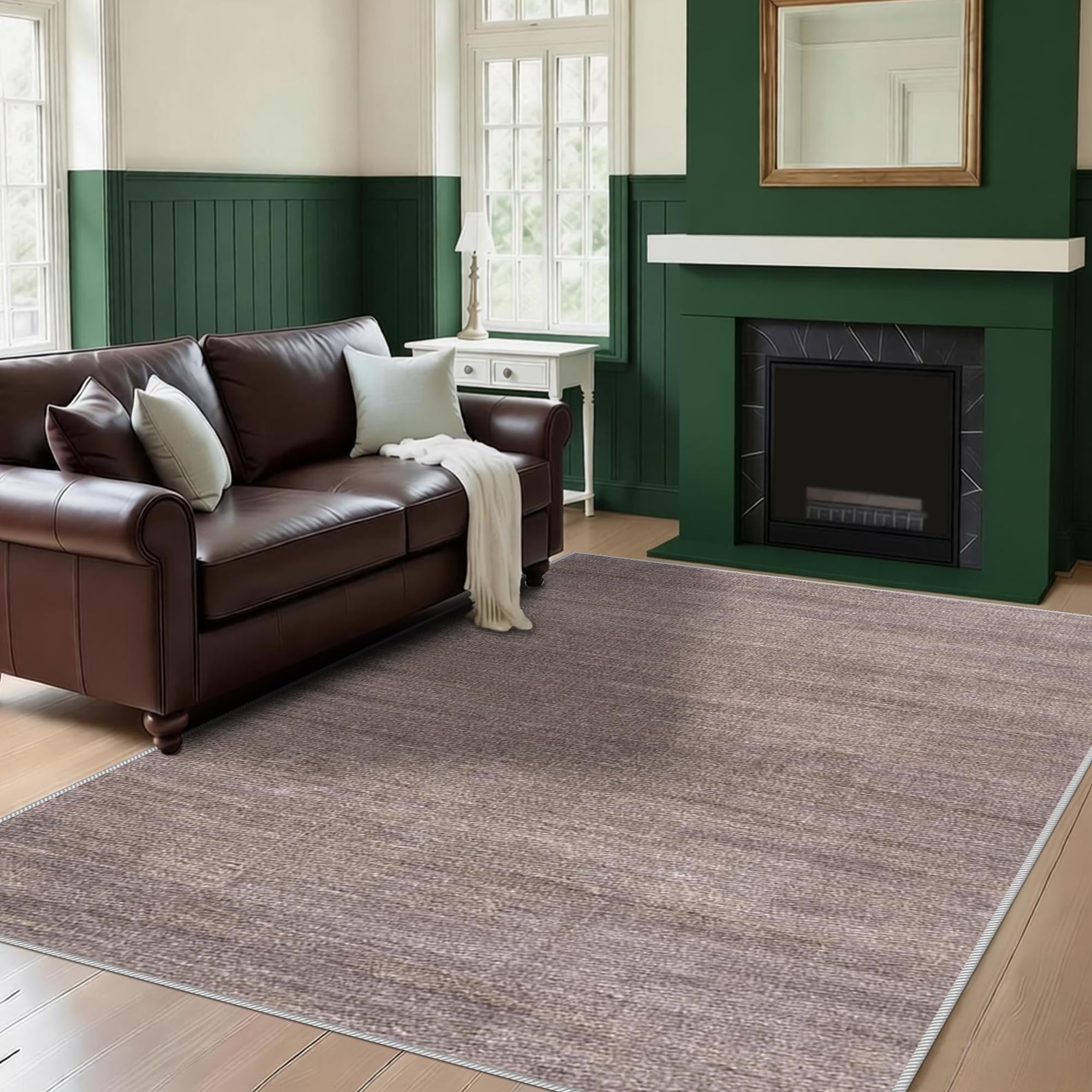 Tapis chambre vintage 90x140 lavable et grand tapis cuisine antidérapant