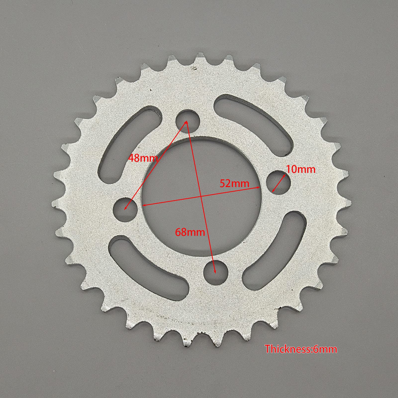 1 pieza 420 31T 52mm piñón de cadena trasera adecuado Compatible con China ATV Quad Pit todoterreno motocicleta ciclomotor