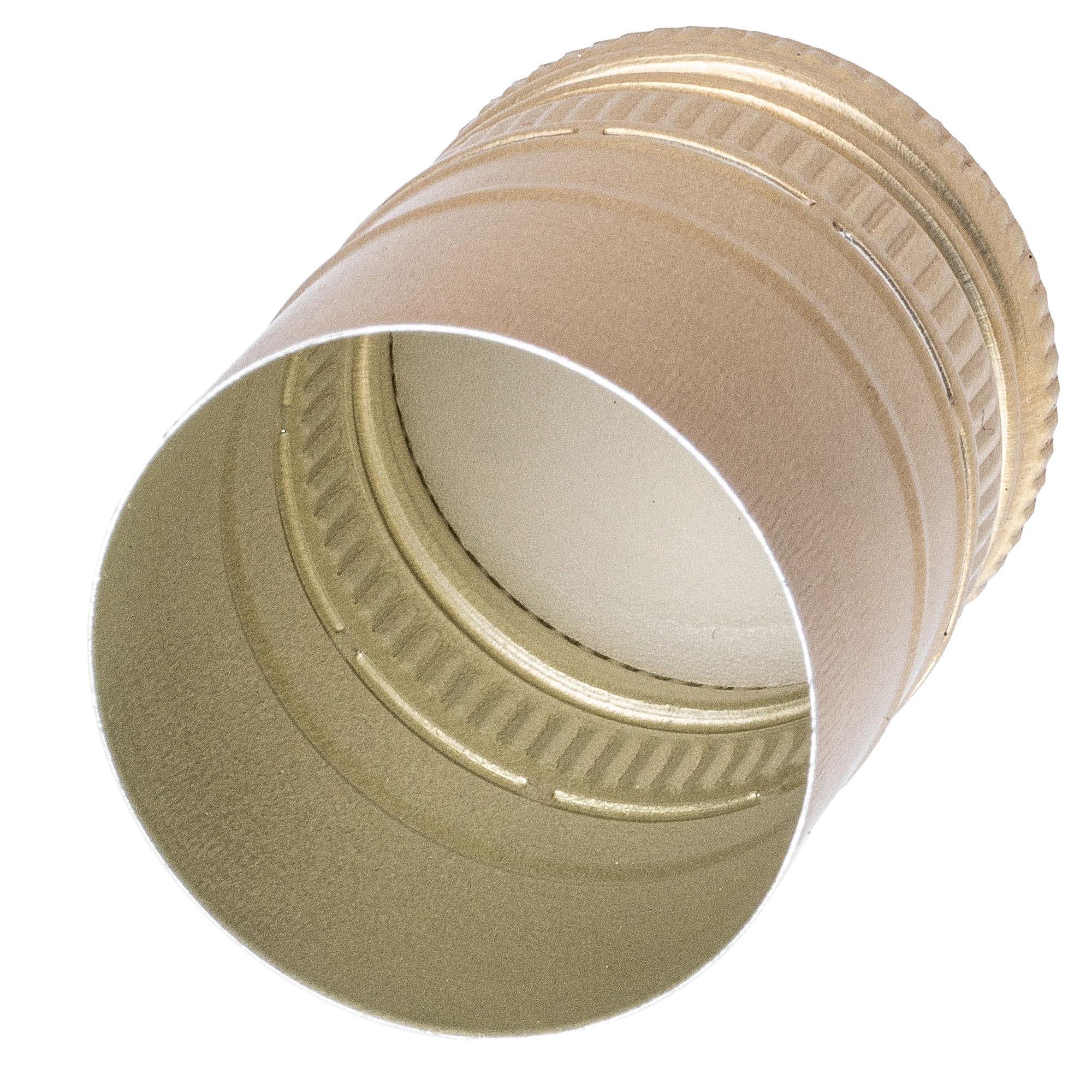 KADAX Tappo a vite 30x44mm per bottiglie, tappo in alluminio, tappo a vite per bottiglie di vino, succhi di frutta e liquori (Oro, 100 pezzi)