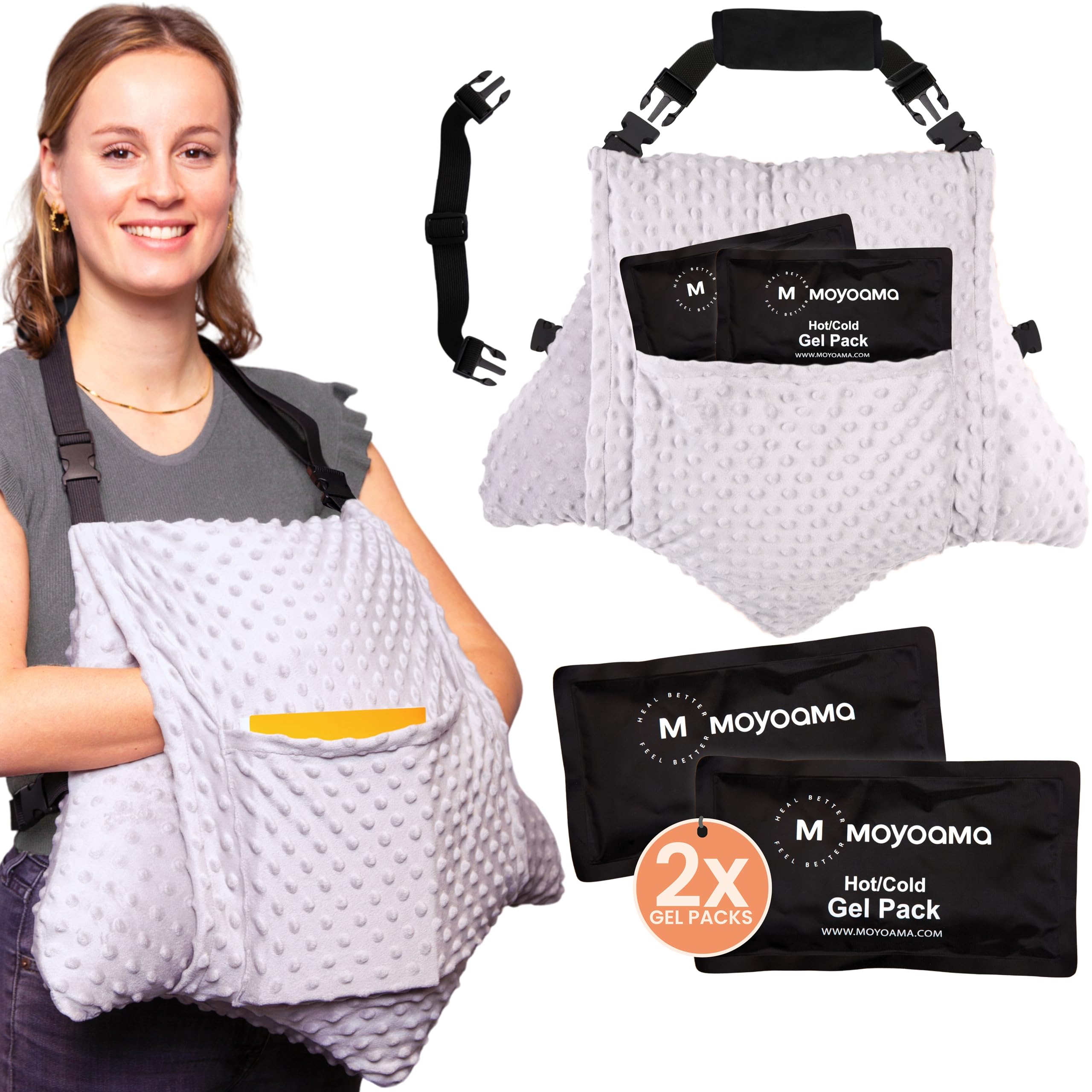 MOYOAMA 3-Piece Hysterectomy Pillow Set
