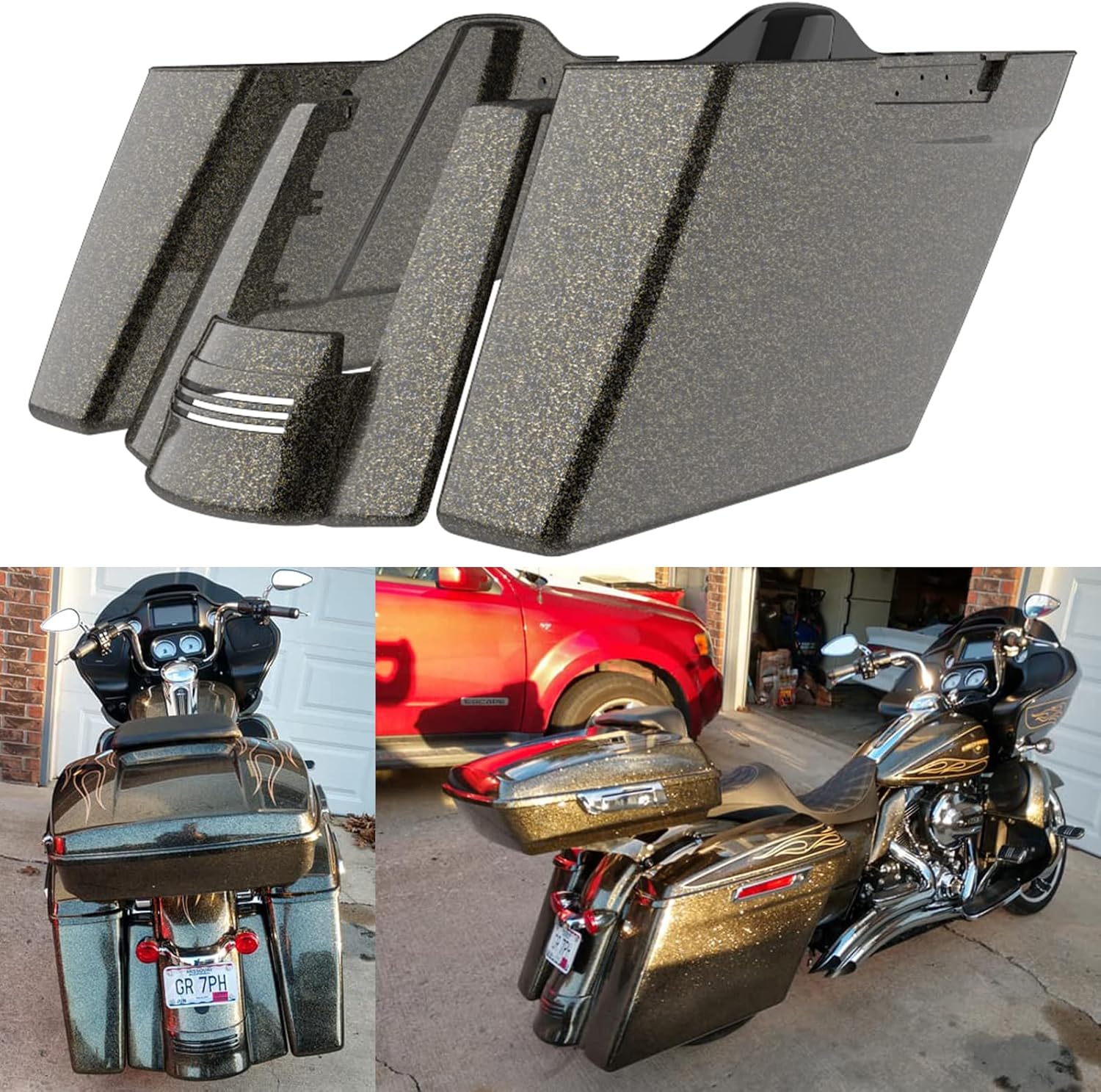 Bagger Color Matched Harley Saddlebags Top 2014 Harley Davidson