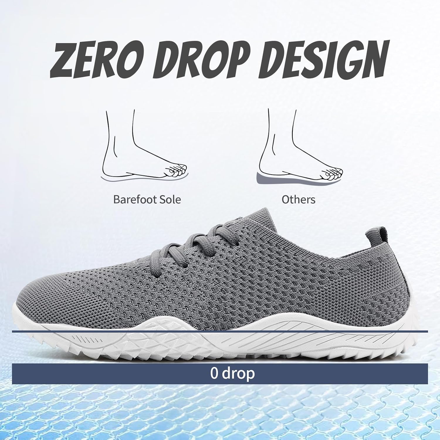 WCIDFY Barefoot Shoes Women Zero Drop Gym Walking Shoes Non Slip Minimalist Tennis Lightweight Breathable Yoga Sneakers - Image 5