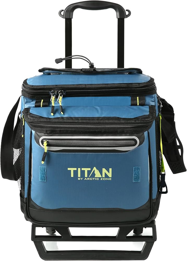 Amazon.com : Titan Deep Freeze 60 (50+10) Can Wheeled Cooler