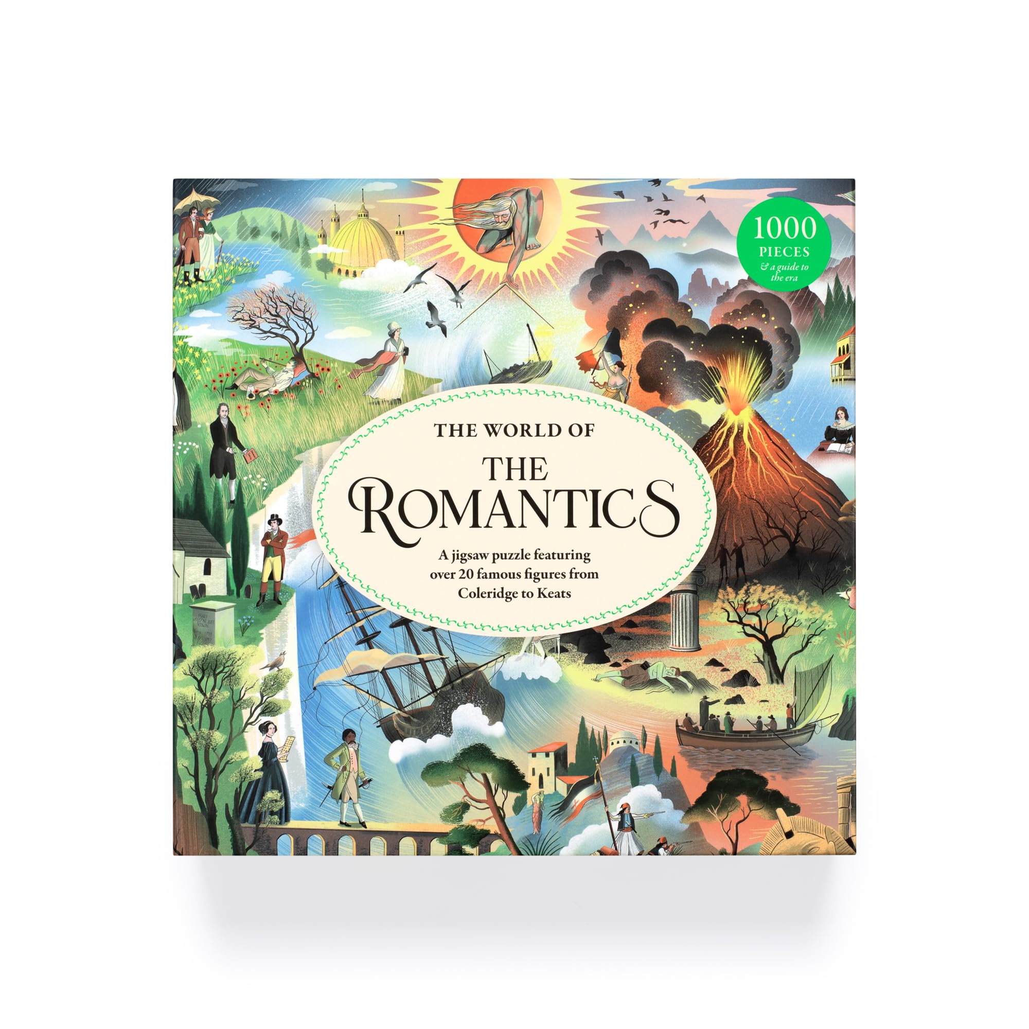 Amazon.com: The World of The Romantics 1000 Piece Puzzle : Ward