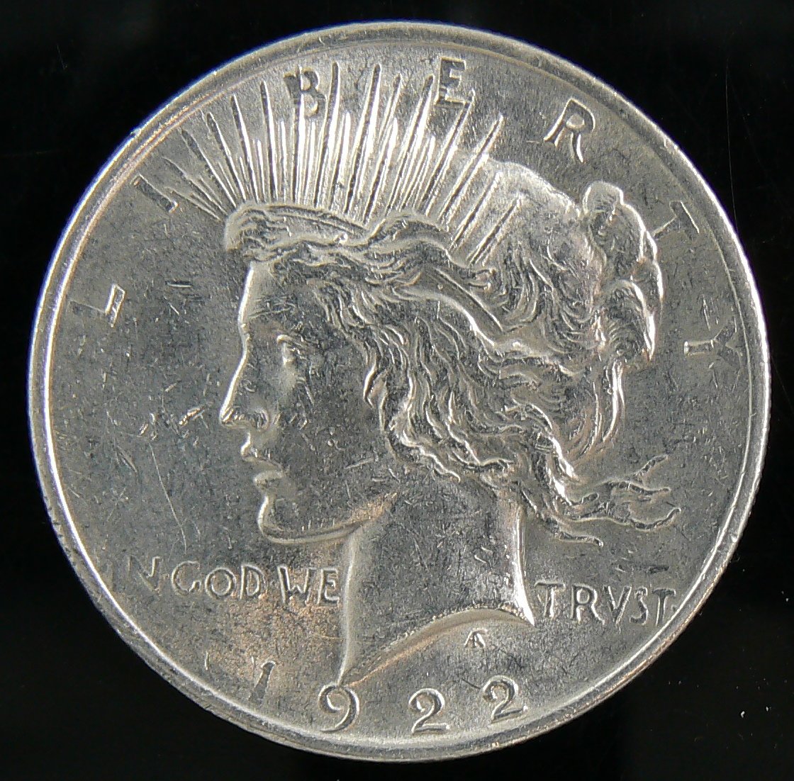 Amazon.com: 1922 PEACE LIBRTY SILVER DOLLAR - NICE CARTWHEEL