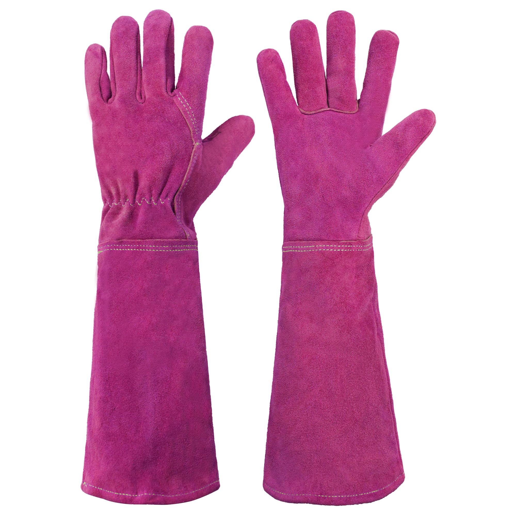 HANDLANDY Ladies Leather Gardening Gloves