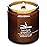 Hemlock Park Crackling Wood Wick Candle Handcrafted with Natural Coconut Wax (Large 16 oz, Bamboo Grapefruit)