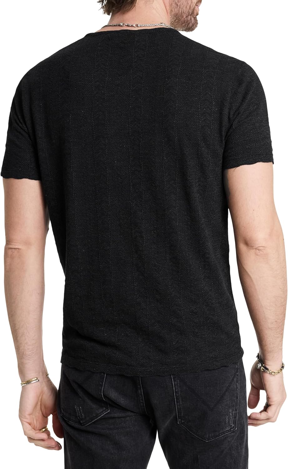 John Varvatos Mens Madoc Henley - Image 4