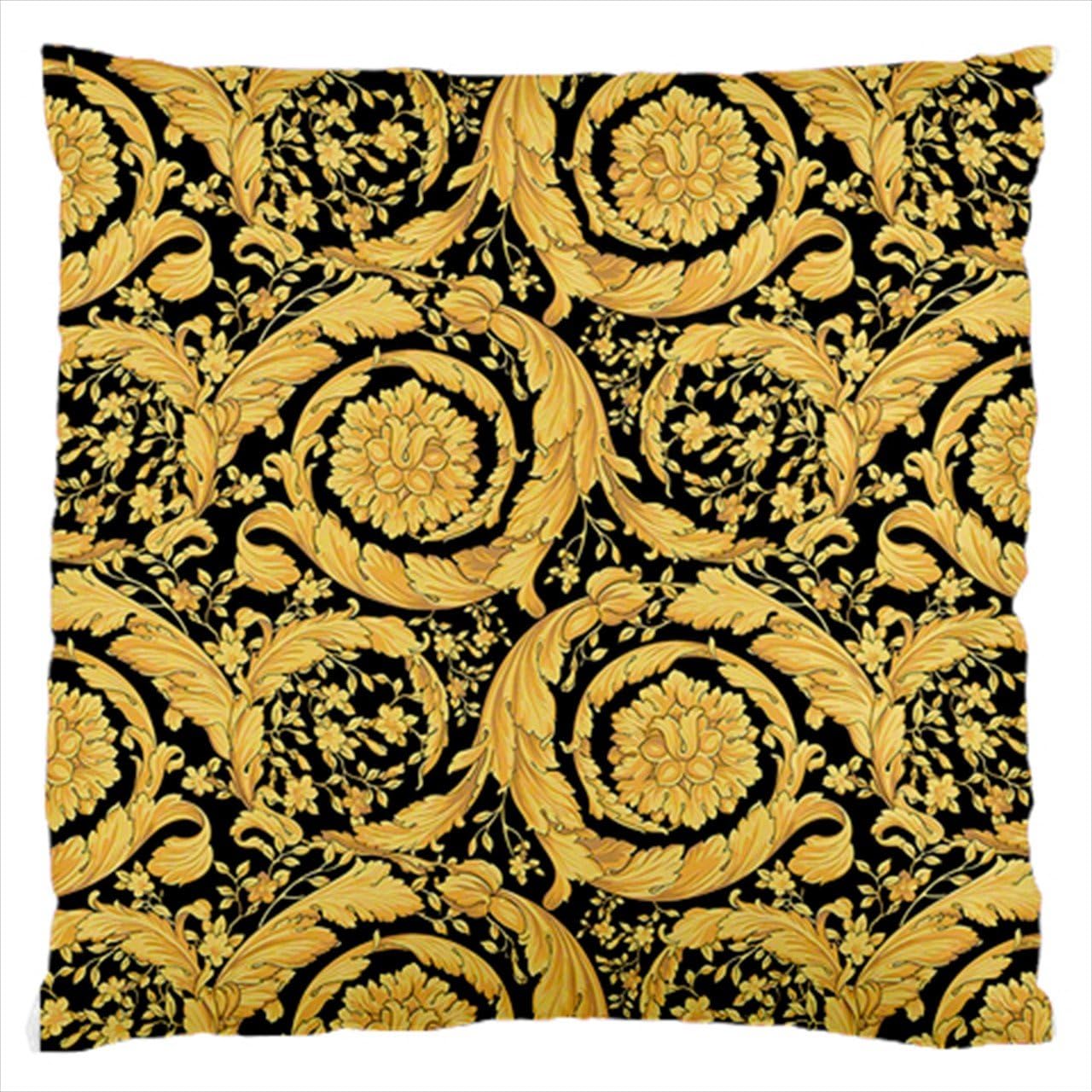 Womens Versace Barocco large Two Sided HOT Cushion Case