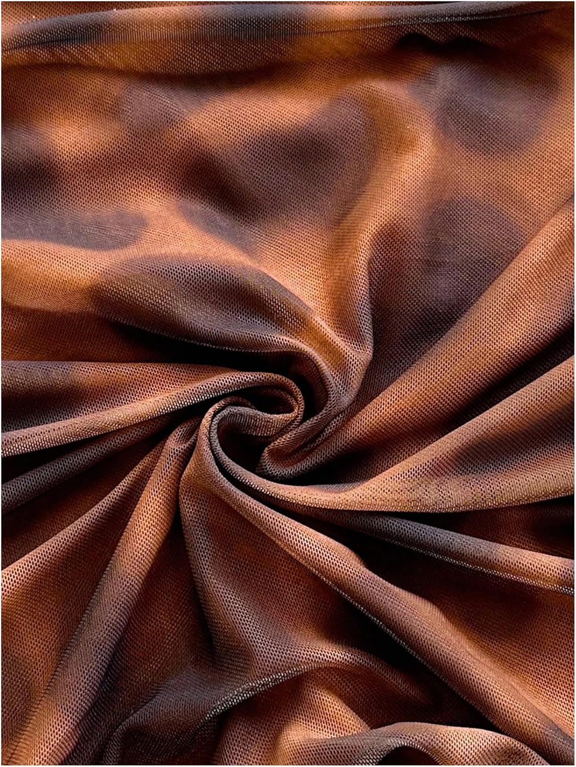 SweatyRocks Women's Leopard Print Mesh Halter Mini Dress Deep V Neck Ruched Bodycon Party Dresses - Image 5