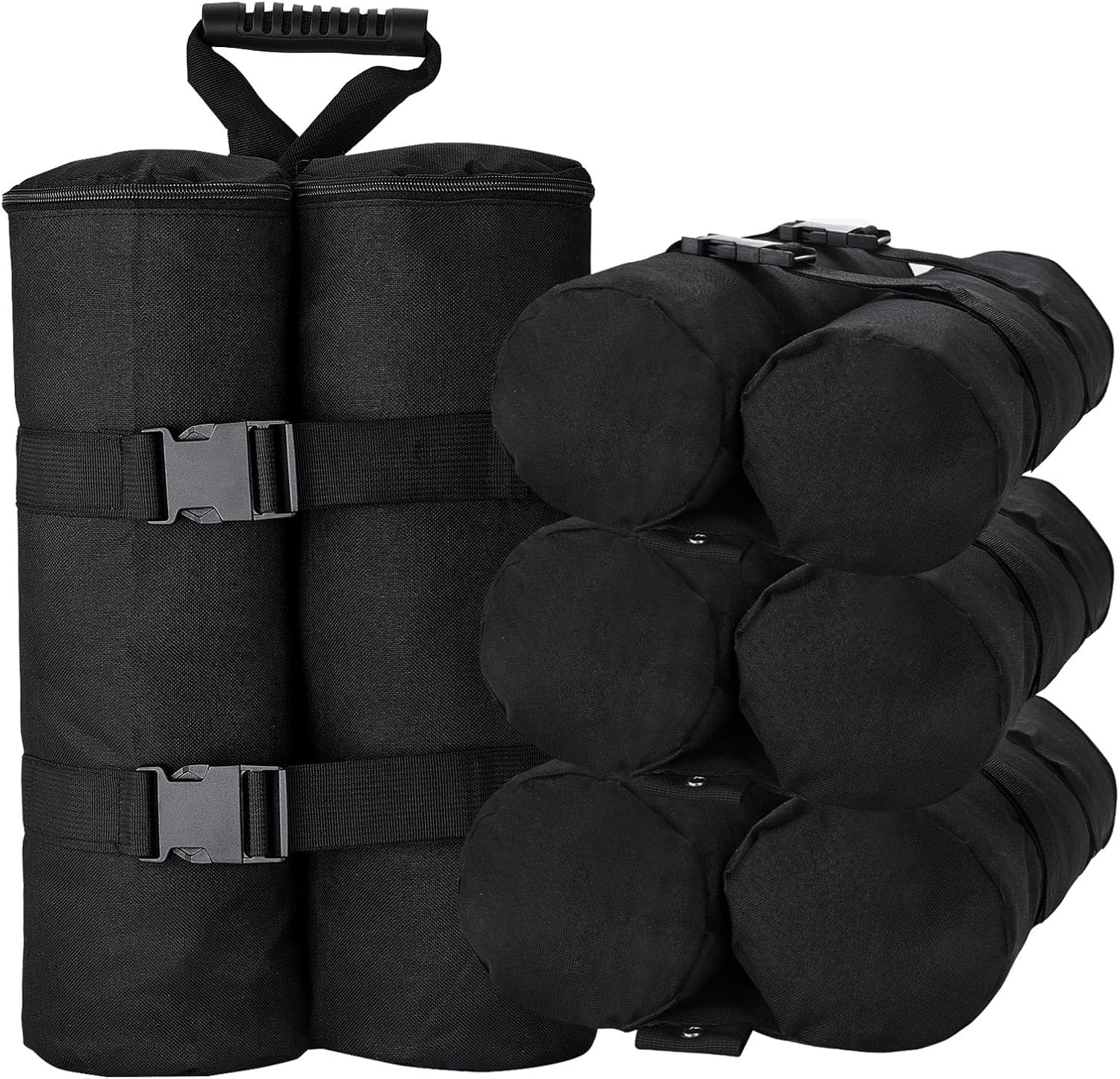 Amazon.co.jp: Ksikdeg ガゼボ ウェイトバッグ 高耐久 600D キャノピーテント ウェイトバッグ サンドバッグ  ポップアップキャノピーテント パラソル テラステント用 4個 : スポーツ＆アウトドア 4 個のガゼボウェイトバッグヘビーデューティ 600D キャノピーテント砂用ポップアップパラソルテラステント脚用ヘビーデューティサン