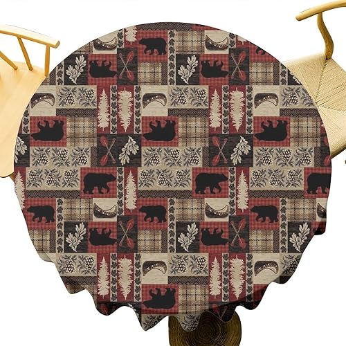 Miniatura 74 de Mantel floral retro de los años 70, decoración de fiesta de cumpleaños, mantel de plástico lavable para comedor, cocina, decoración de fiesta de