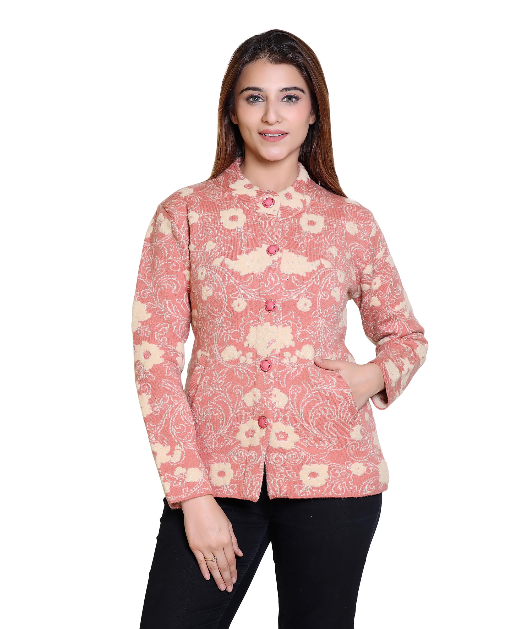 twenty me Winter Wear Casual Cotton Full Sleeve Women Cardigans (2857)-picture-31
