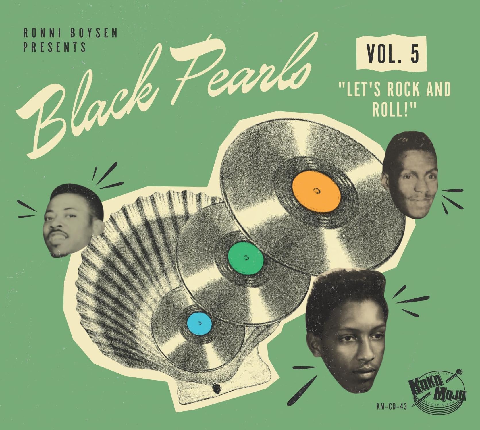 Various Artists Black Pearls Vol.5 ""let's Rock and Roll!"" CD Europe Koko Mojo