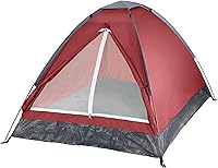 Wakeman Outdoors 2 Person Lightweight Pop Up Camping Tent with Rain Fly - Portable Dome Shelter for Hiking, Festivals, Beach