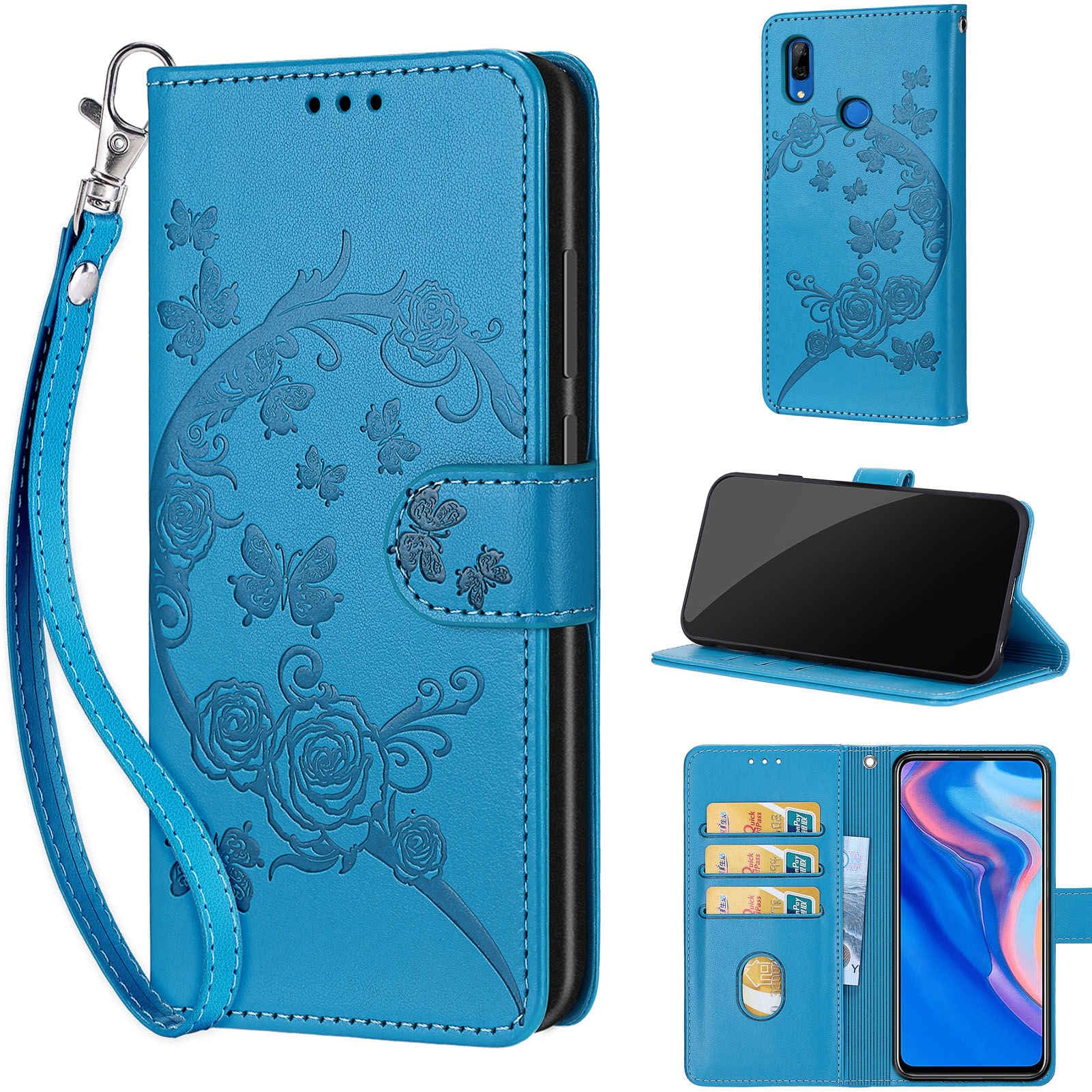 Peňaženkové puzdro Solid Color na Huawei P Smart (2019) / Honor 10 Lite