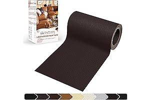 KING MOUNTAIN Dark Brown Duct Tape Leather Repair Patch