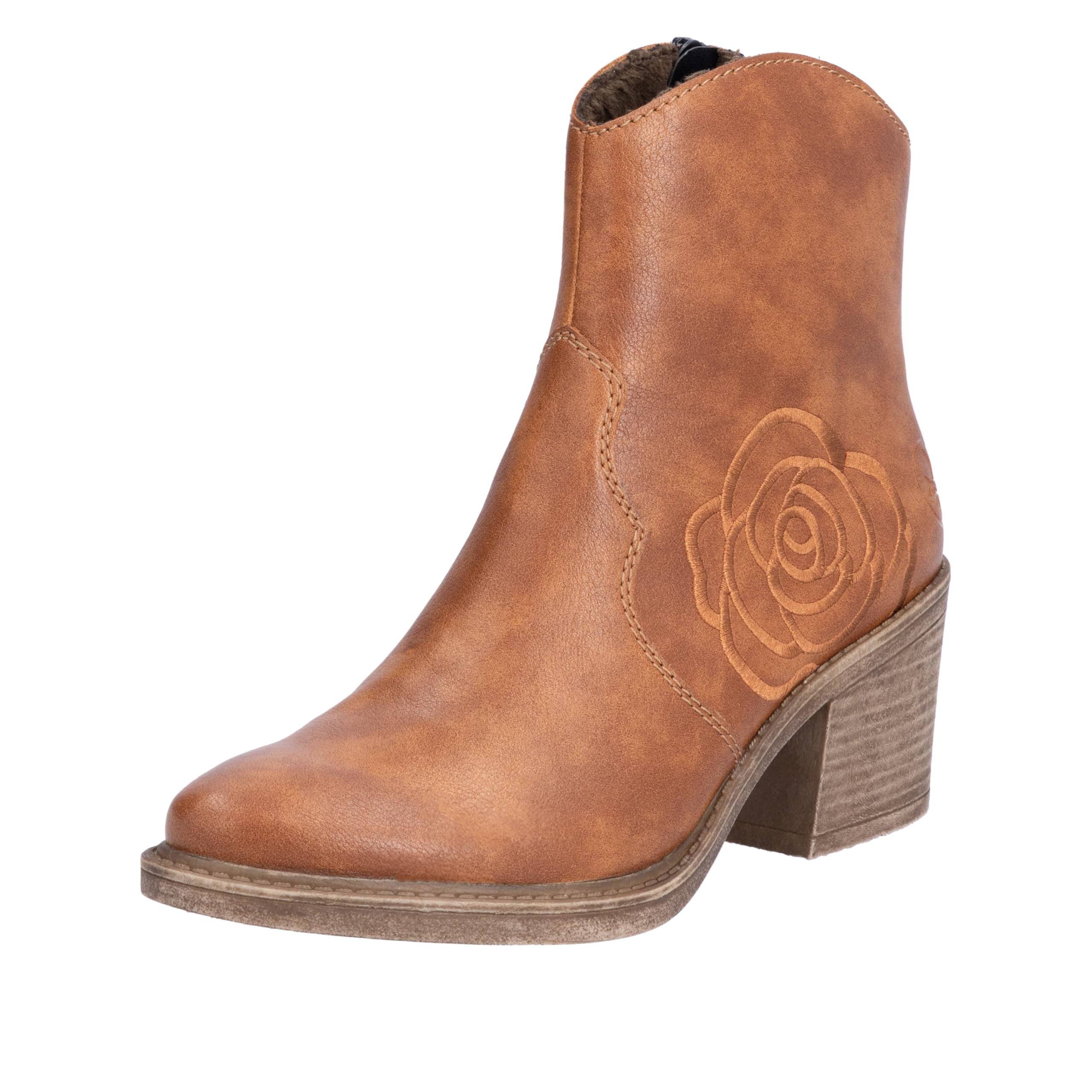 Rieker Women's Y1250 Ankle Boots, Brown 24, 6.5 UK
