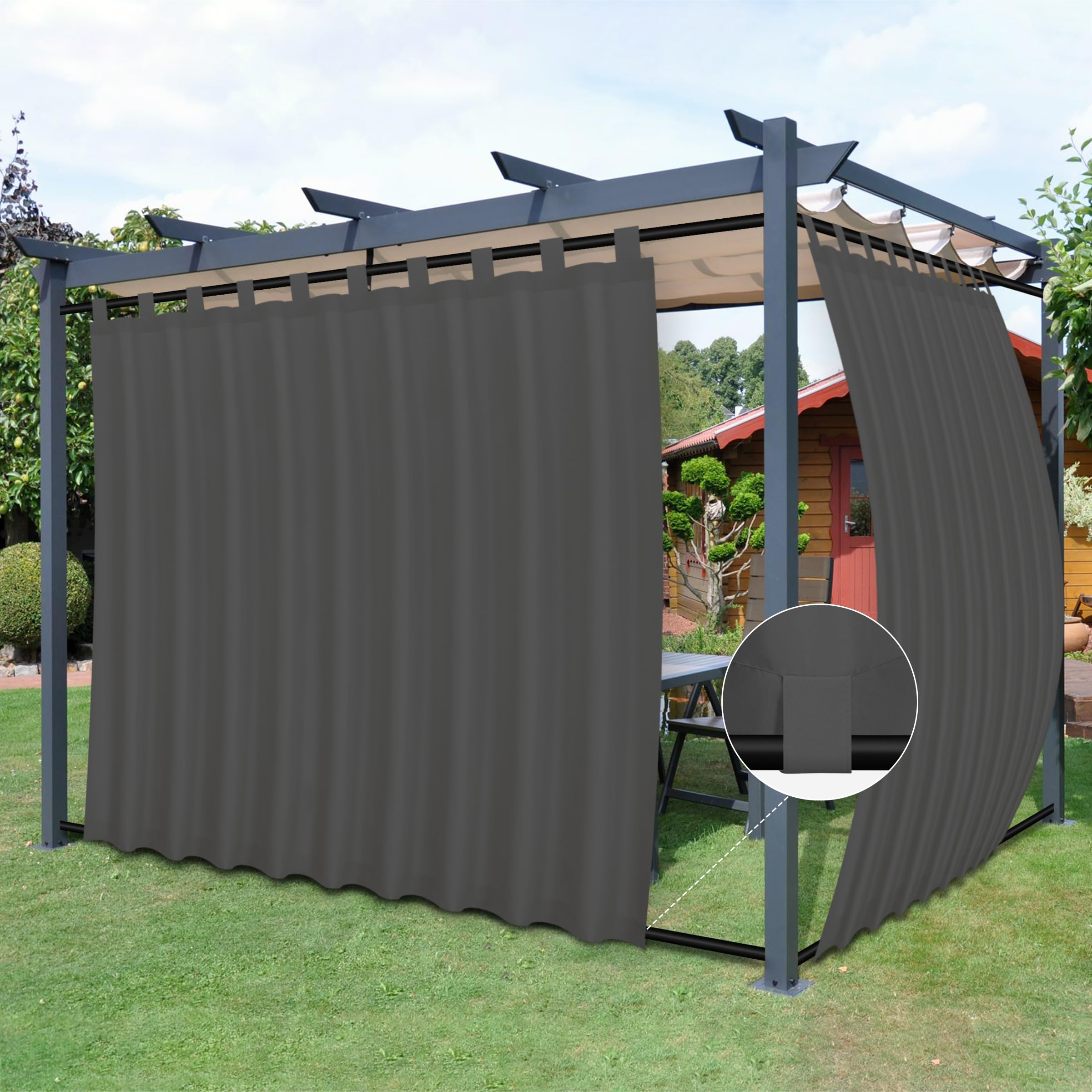 Easy-Going Terrassen-Vorhänge - Wetterfest Für Garten & Balkon