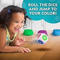 Vista 6 de National Geographic Kids - Piedras de equilibrio gigantes para niños – 12 piedras antideslizantes de 3 alturas con dados de espuma y tarjetas