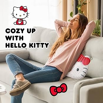 Amazon｜ハローキティ 加重マッサージ枕 – 超プラッシュ生地