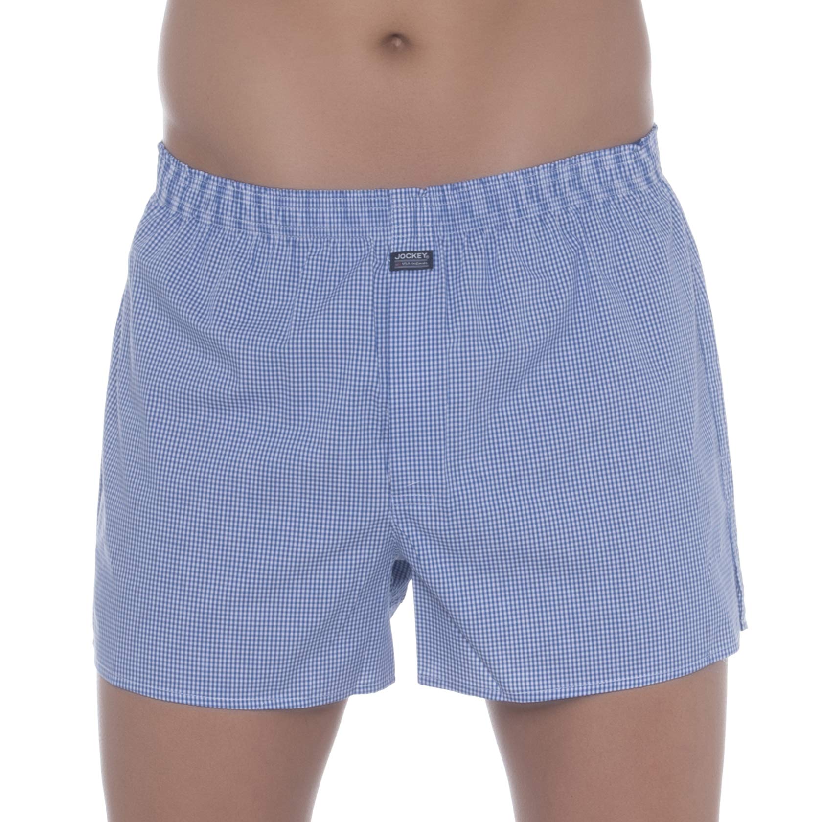 Jockey Light Ink Jockey® Everyday Check Woven Boxer, 3XL