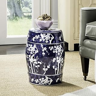 Safavieh Castle Gardens Collection Glazed Ceramic Dark Blue